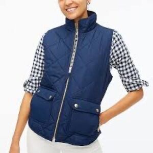 J.Crew Puffer Zipper Vest